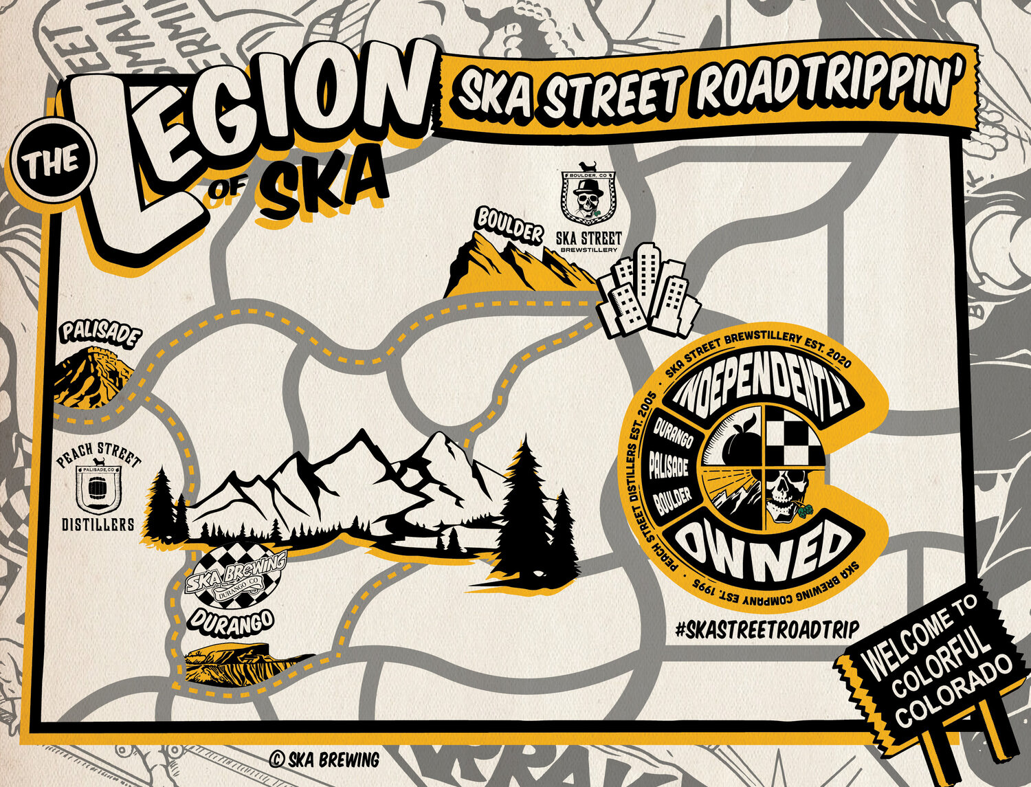 The Legion Of Ska Kicks Off The Ultimate Colorado Road Trip On National Road Trip Day The Legion Of Ska Kicks Off The Ultimate Colorado Road Trip On National Road Trip Day