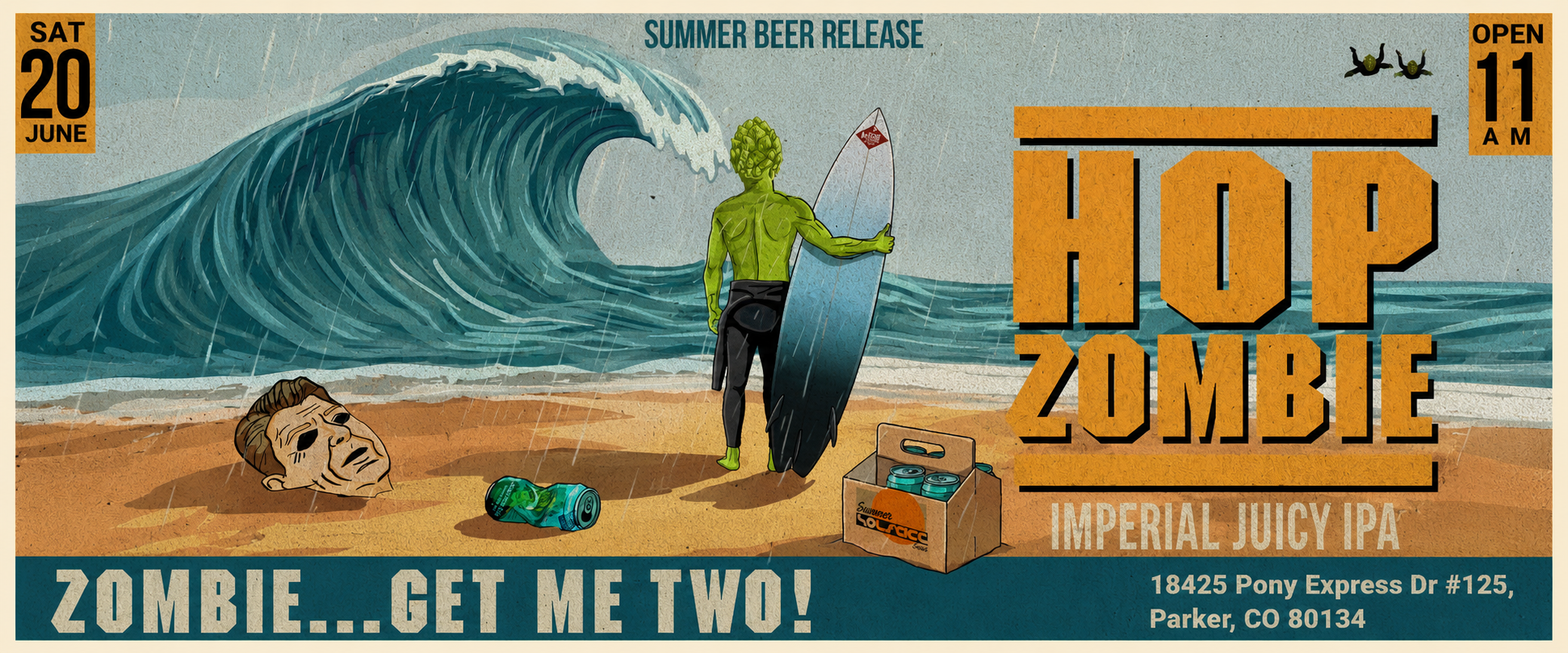 Summer Hop Zombie Is Back For Solstice At Lone Tree Brewing Parker