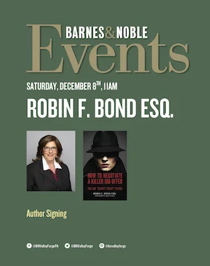 12.8.18 Robin's Book Signing at Barnes &amp; Noble, Valley Forge, PA