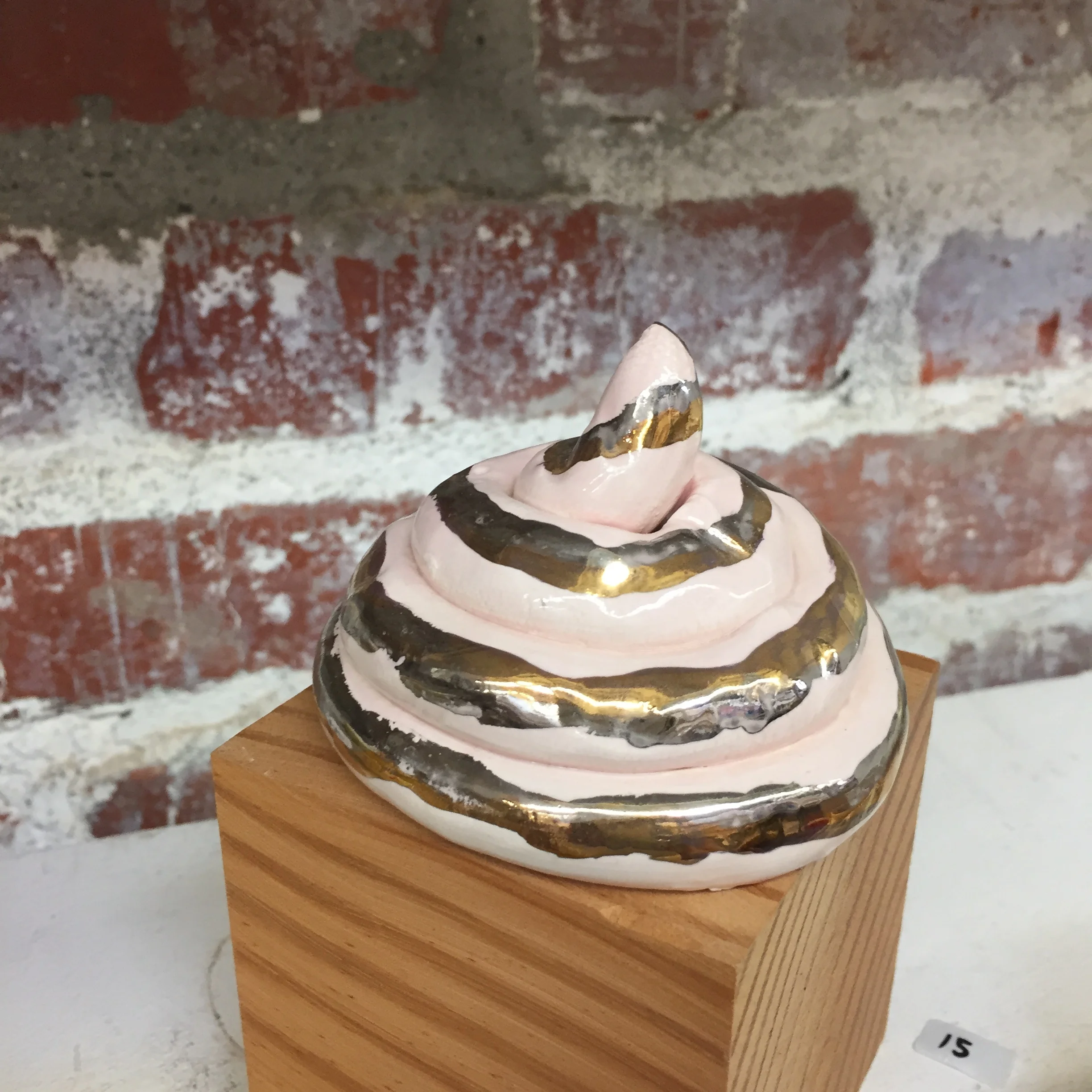 platinum and gold striped fancy shit