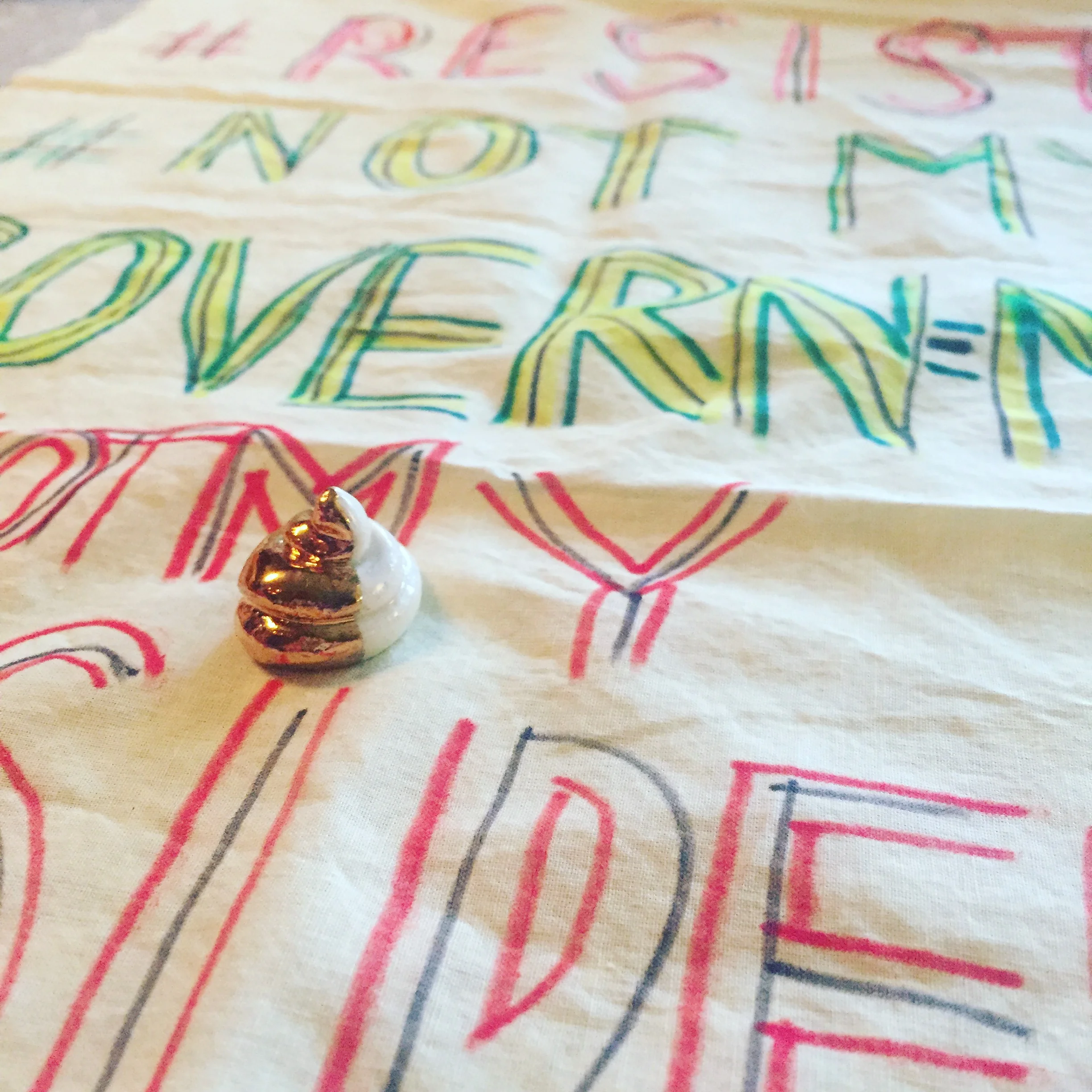 itty bitty two toned shitty going to the rally