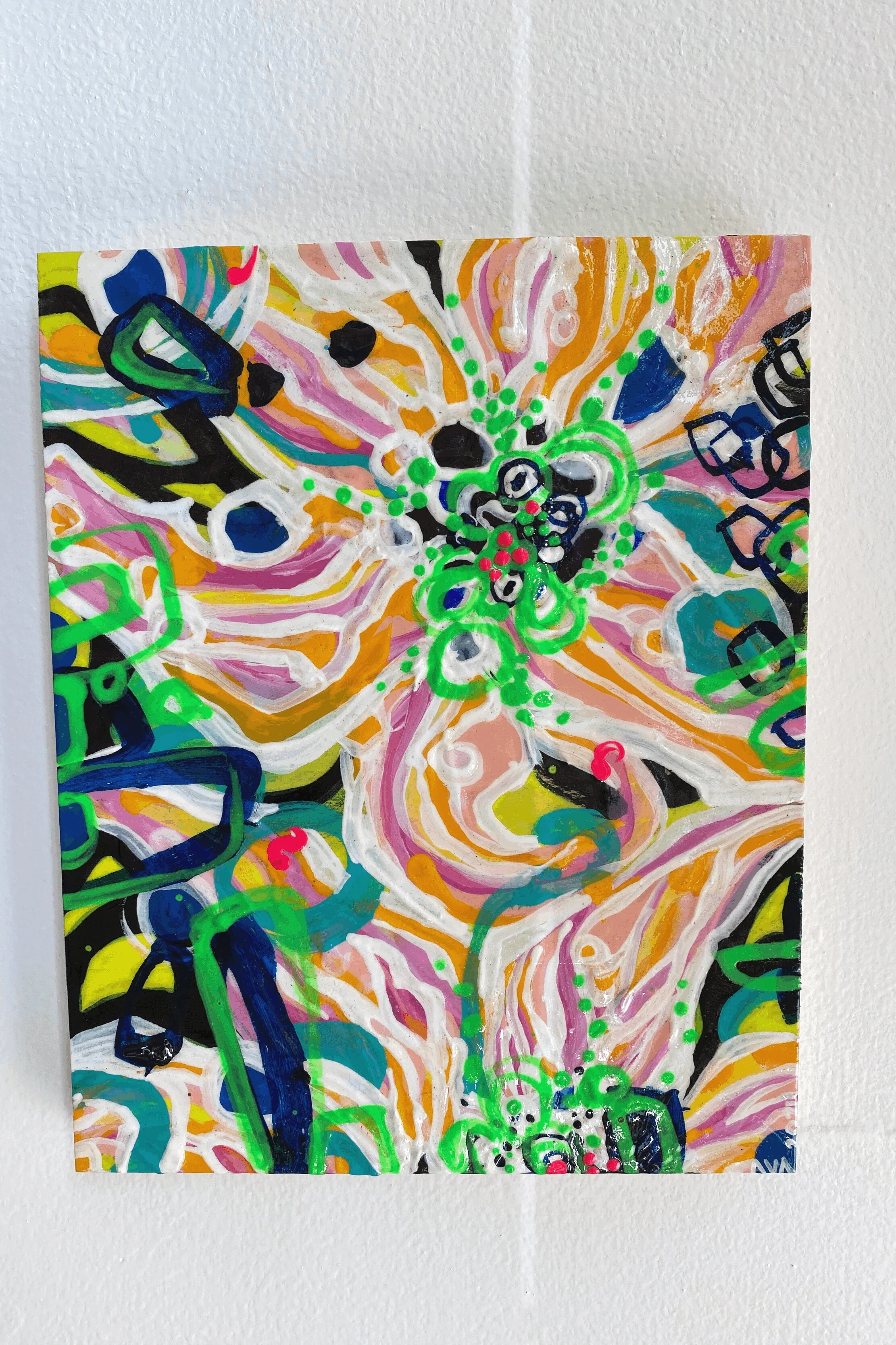  same as always    2020    5’’x7’’    acrylic on birch 