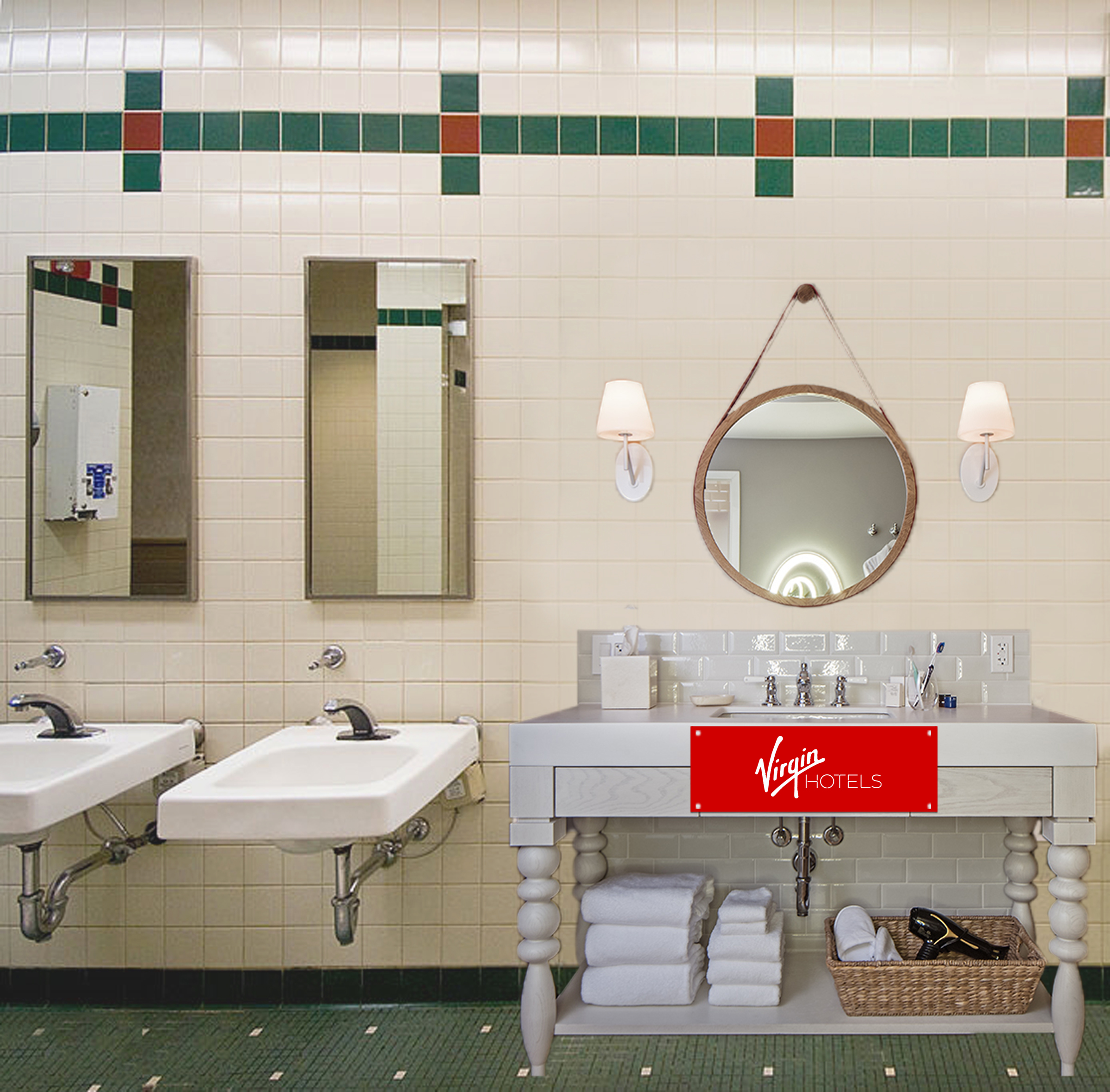 Airport Bathroom Takeover 