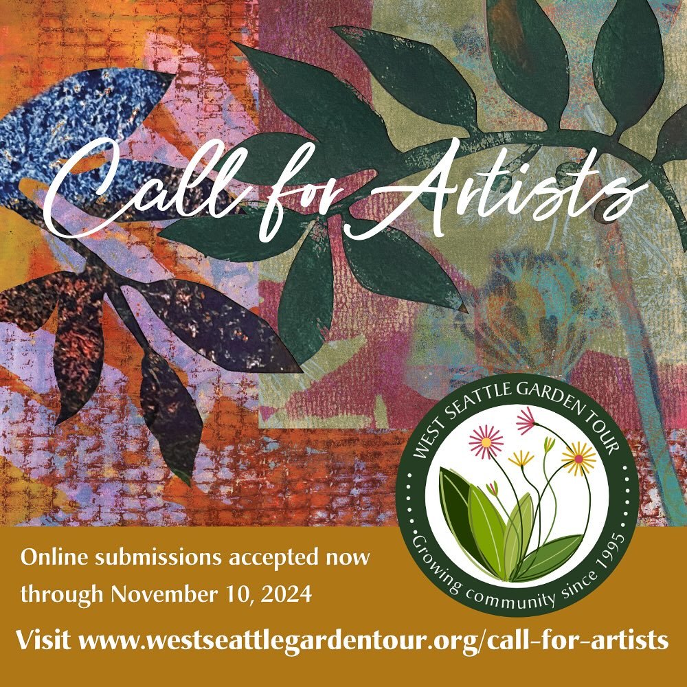 IT&rsquo;S WEEK SIX OF OUR ANNUAL ART COMPETITION! We are looking forward to seeing YOUR submissions! The winning artist will receive a cash award of $750. The winning art will grace our posters and ticket books. Check our website www.westseattlegard