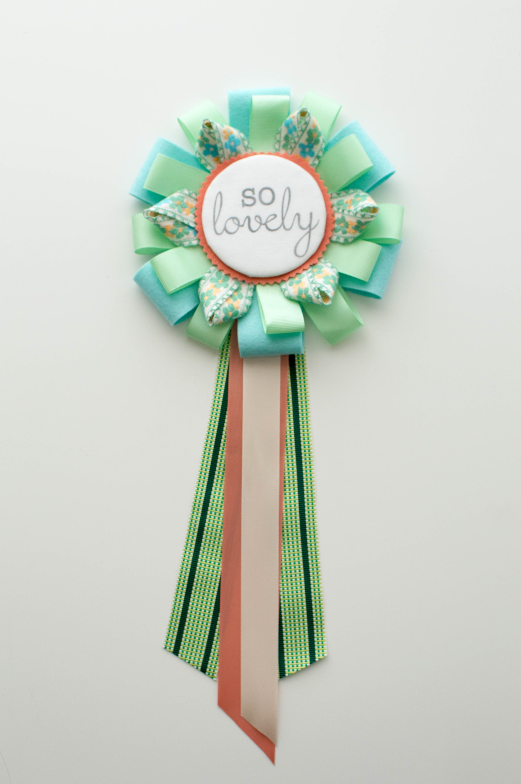 So Lovely Ribbon Rosette
