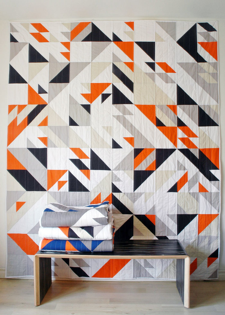 Technology and handmade collide with Libs Elliot quilts