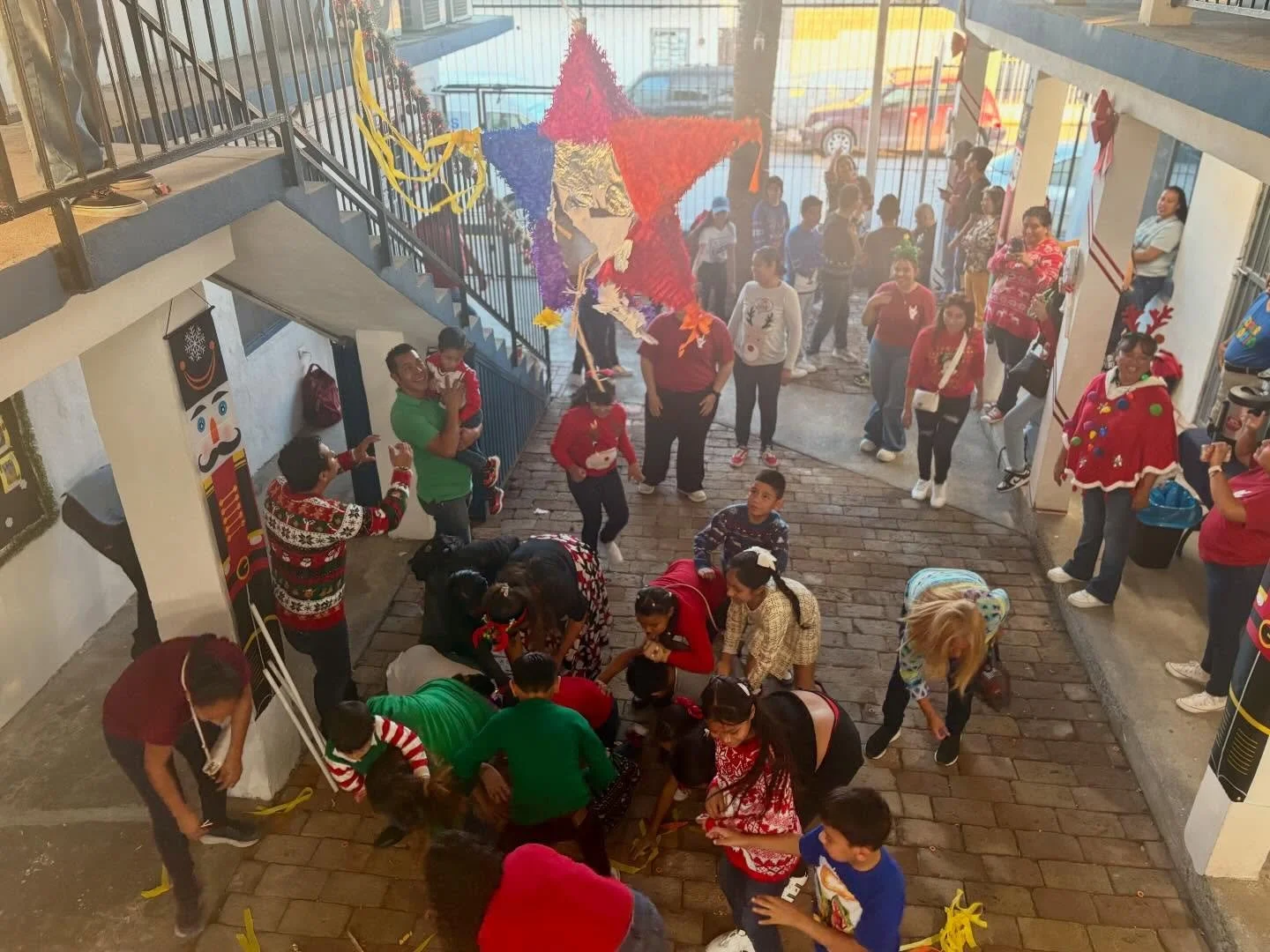 This week we celebrated! Our Isaiah 55 missionary, vocational, and school staff came together for a special lunch. Our neighbors gathered for food, games, and the presentation of the Nativity story from our kids&rsquo; drama group. And our deaf stude