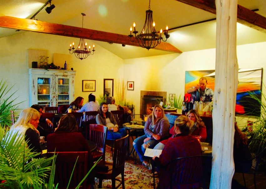 Our cozy indoor spot 