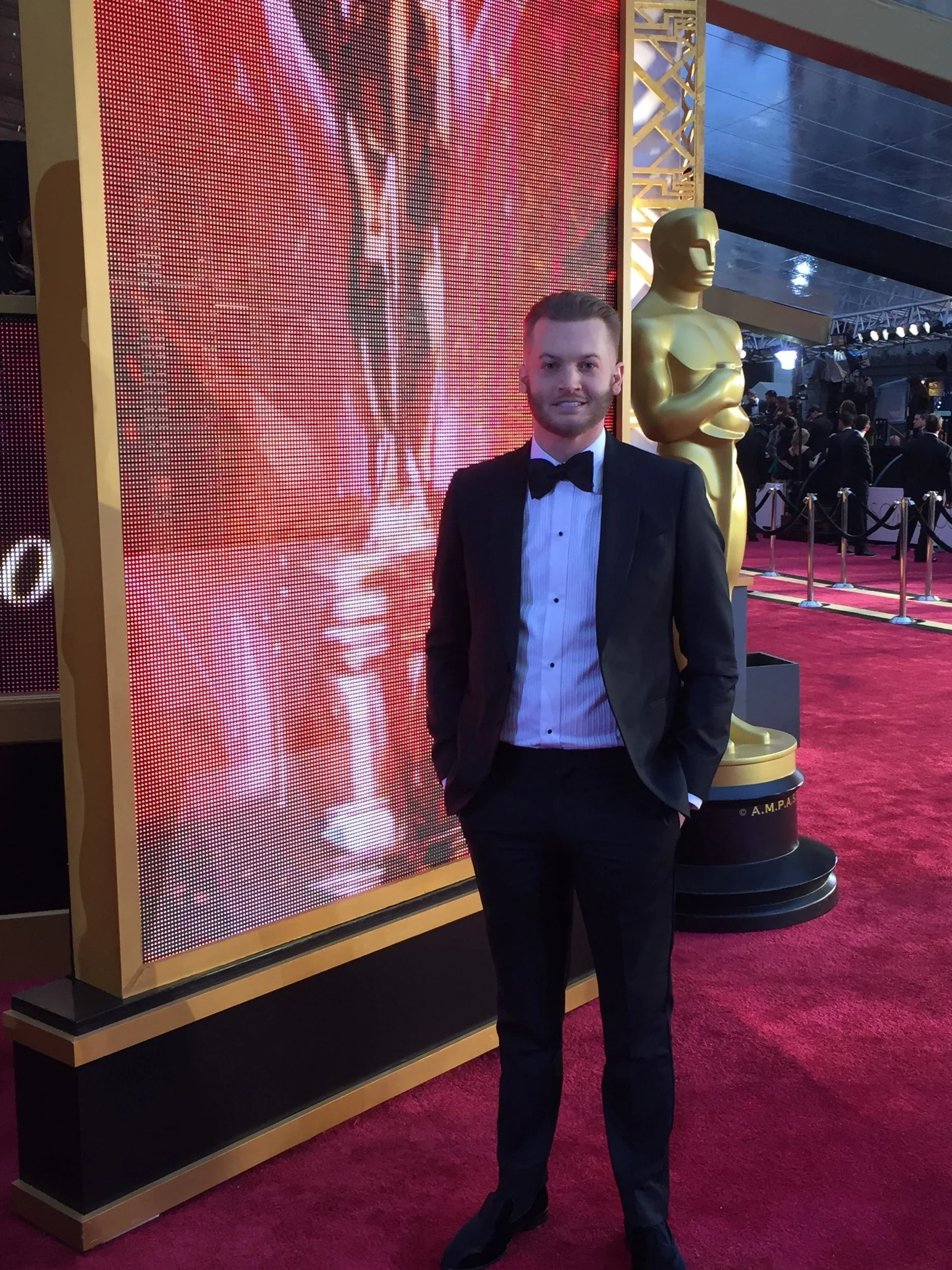 John Powers Middleton at the Oscars 2017