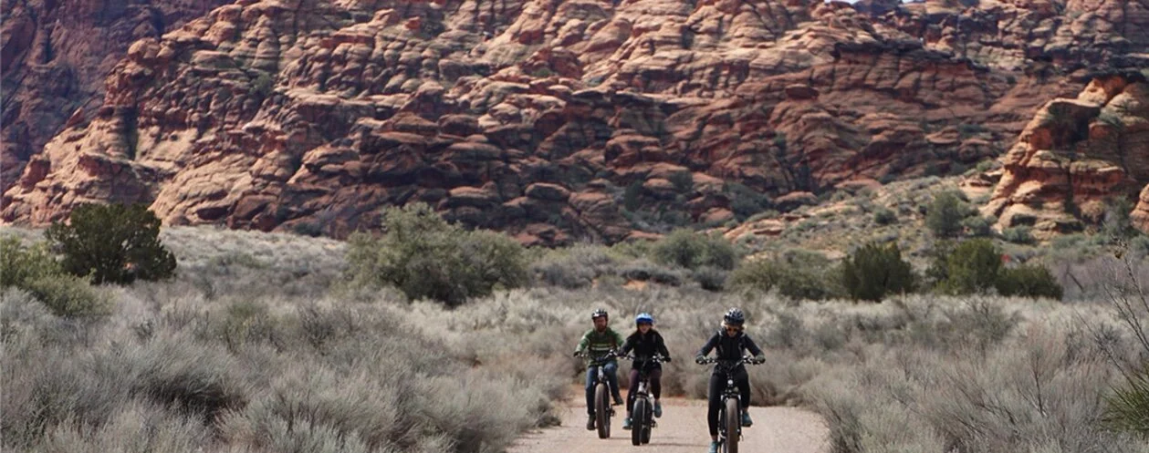 BIKING IN SNOW CANYON STATE PARK