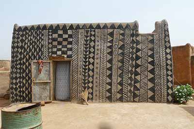 Litema art in Lesotho.