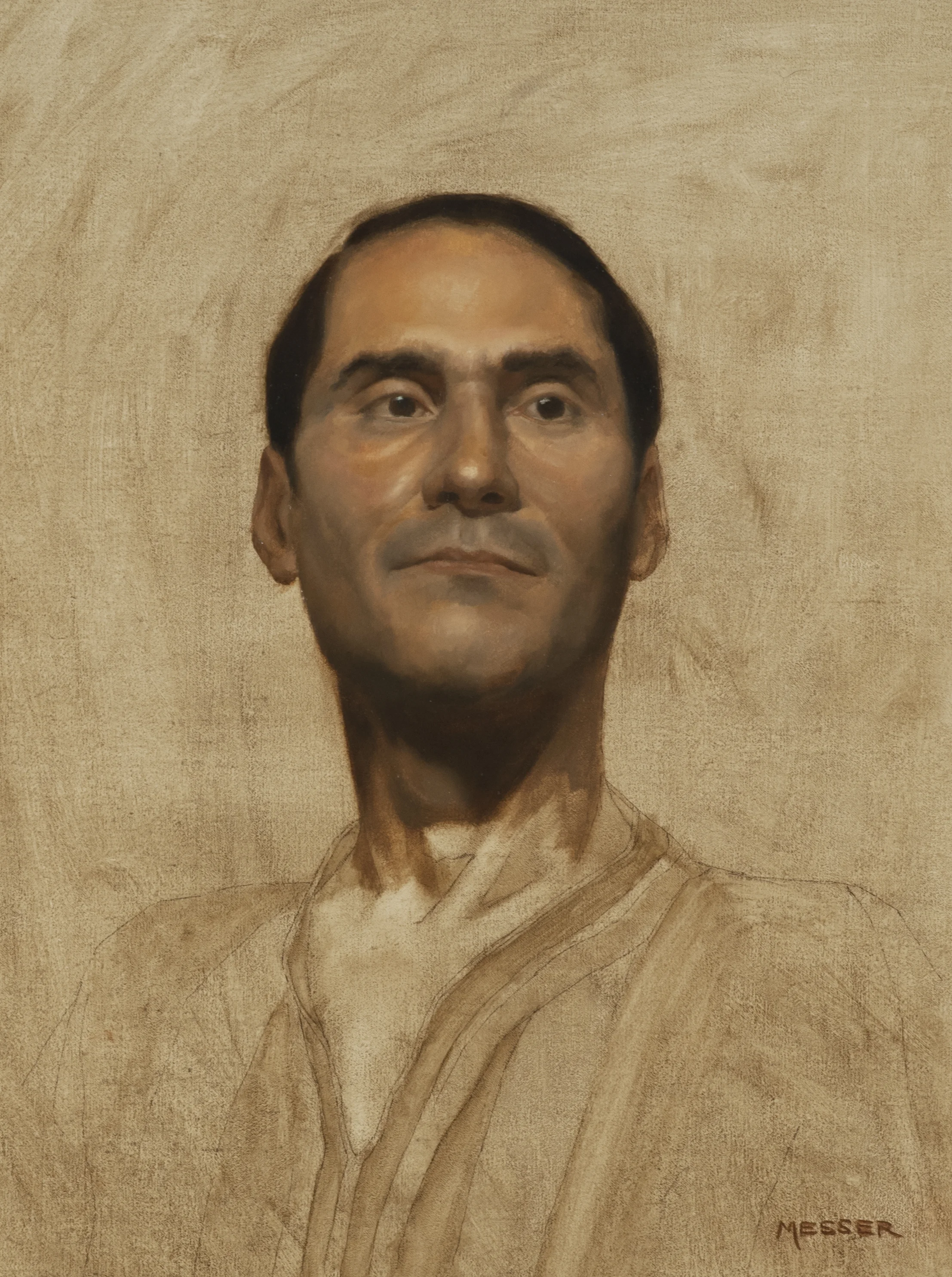 Santiago, 2016, oil on linen panel, 16 x 20 in. Available.