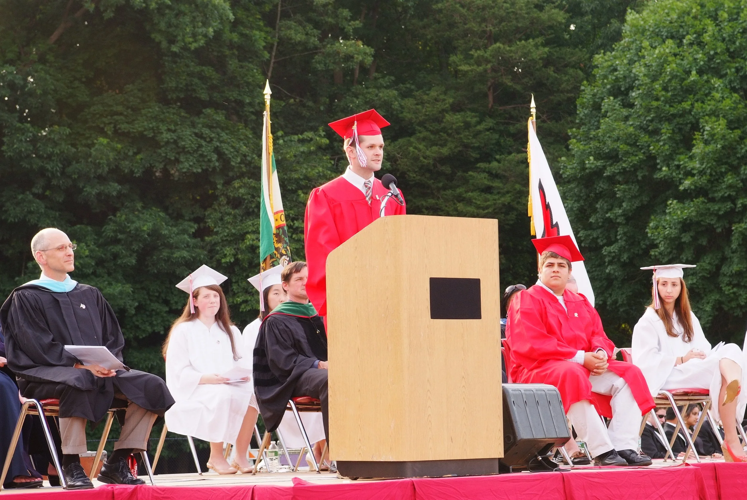 Danial Silkman Speaking at GHS Graduation 2011