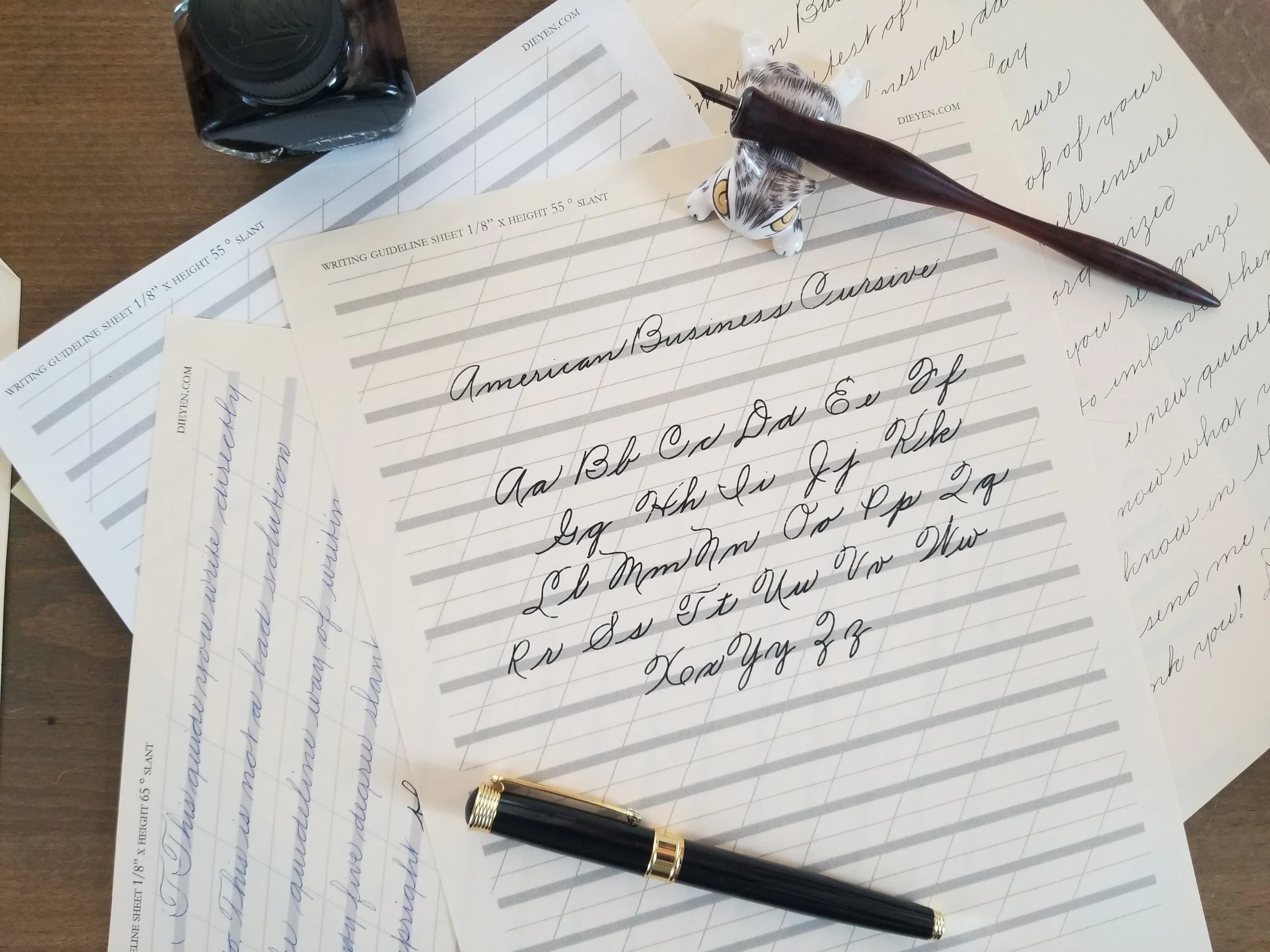 Handwriting Practice for Meditation - Dayspring Pens