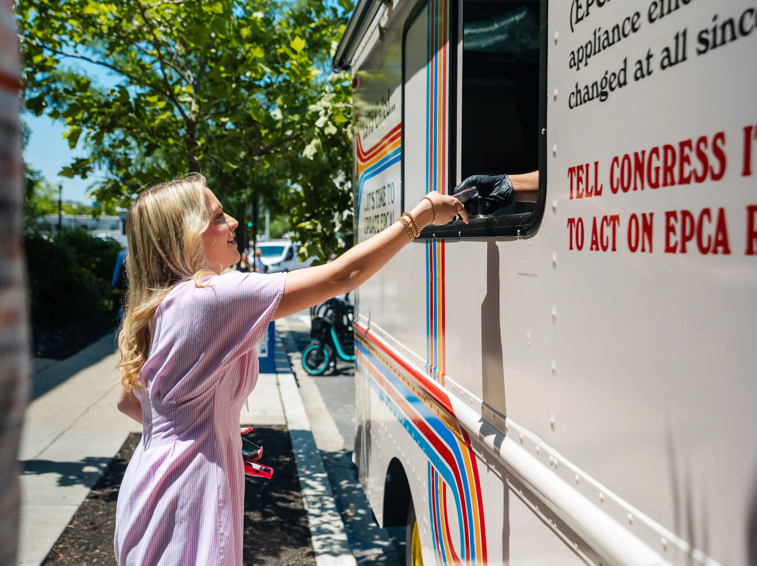 DC Brand Activation Ice Cream Truck