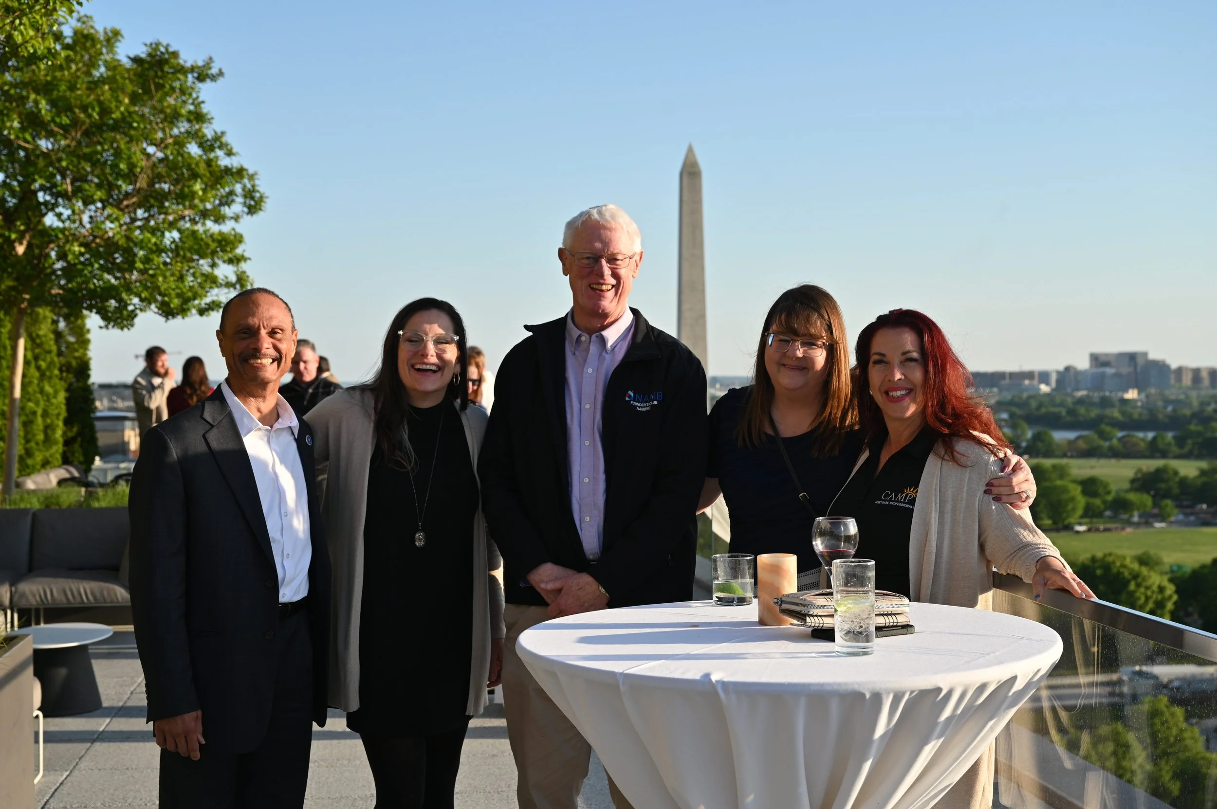 Old Ebbitt Grill Rooftop  Group