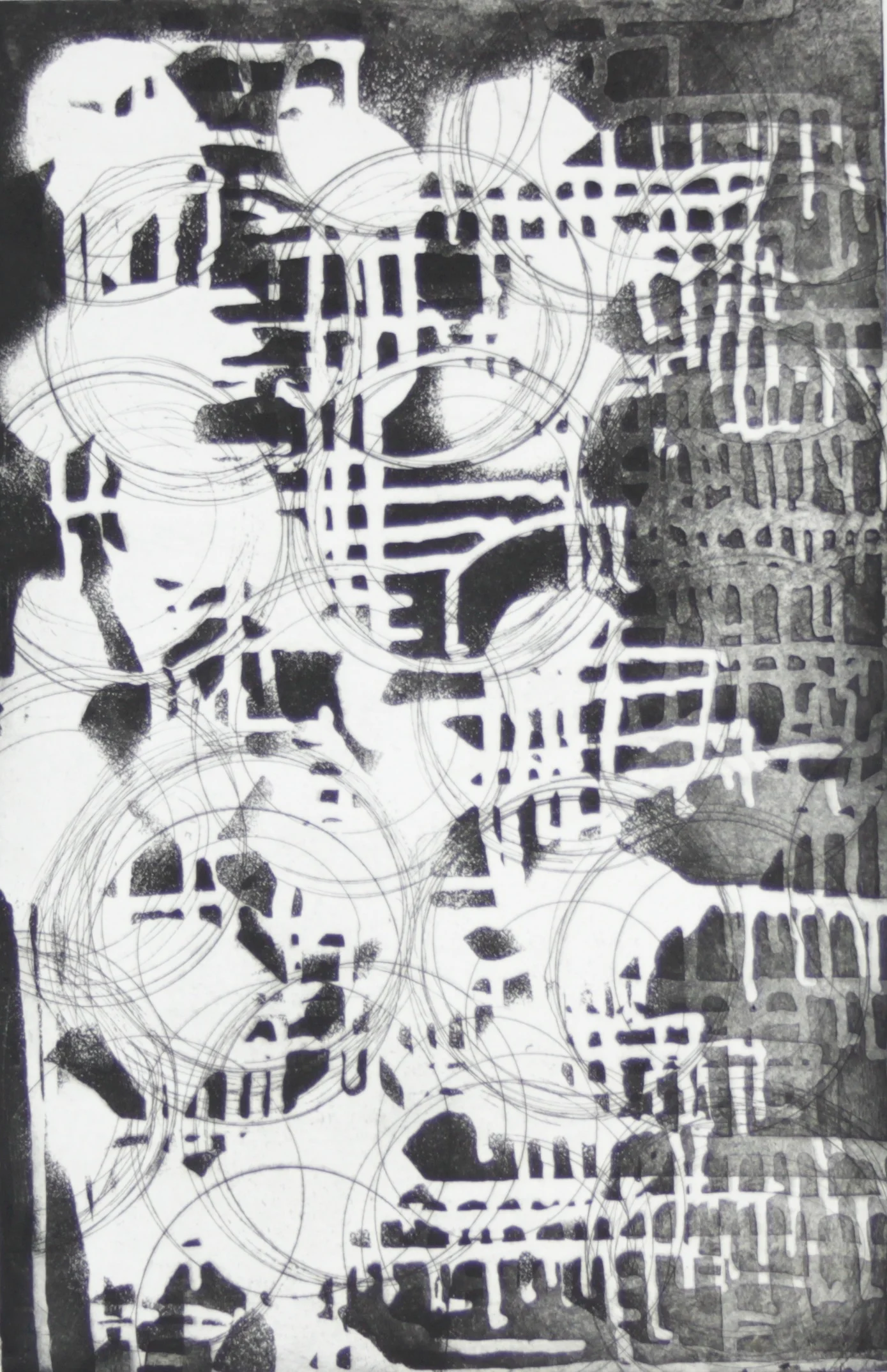 Stained Copper Plate Etching image 12”X 17” paper 22”X 15” *available
