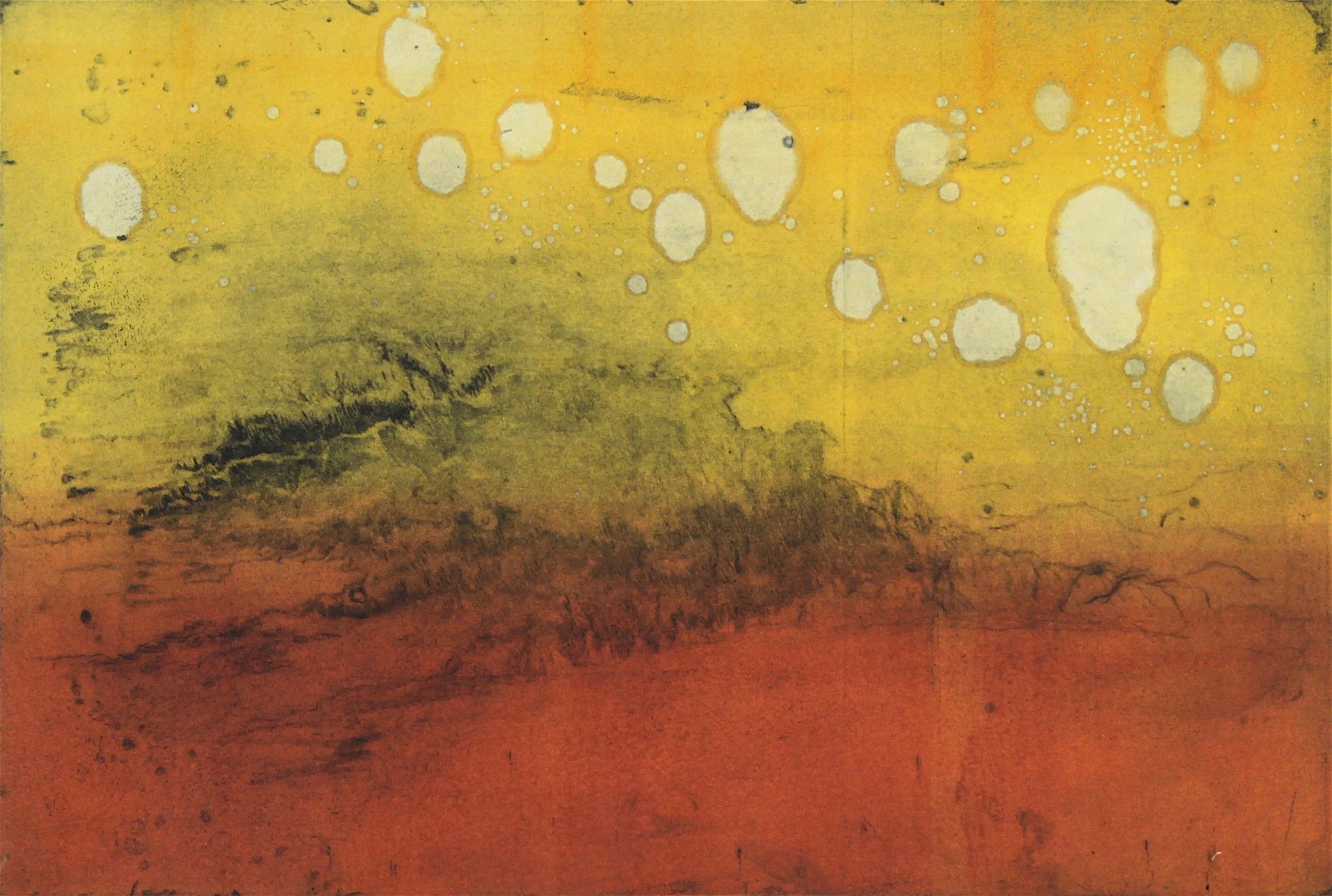 Crete Copper Plate Etching Print image: 12”X 17.5” paper: 15”X 22” *available