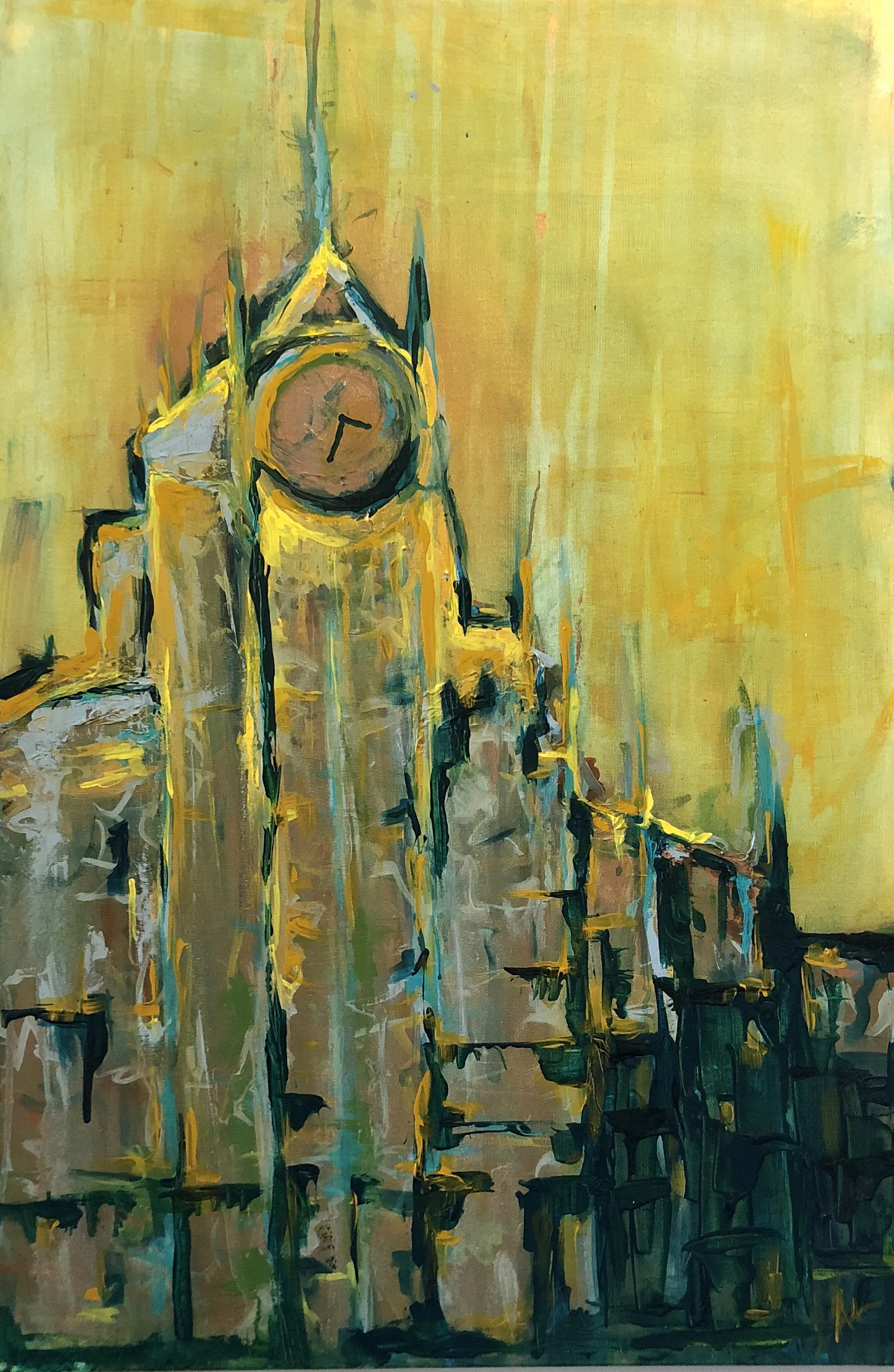 Daimon Kairos Acrylic on Canvas 24”X 36” *available