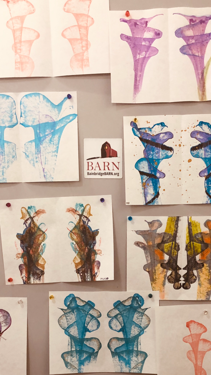 art coaching session