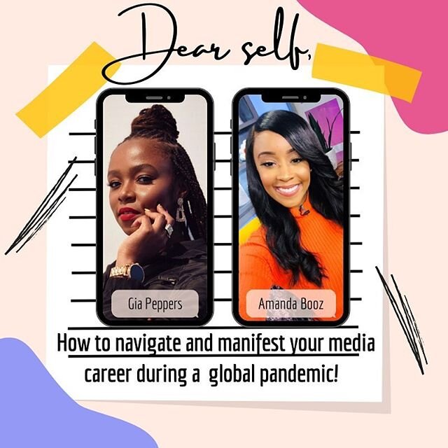 ⁣
Creatives this one is for you! Tomorrow morning grab your ☕️ and join me and my siSTAR @giapeppers for the 2nd #DearSelf IG Live Series! ⁣
⁣
We will be talking about how to really boss up, and navigate your media career during this global pandemic.