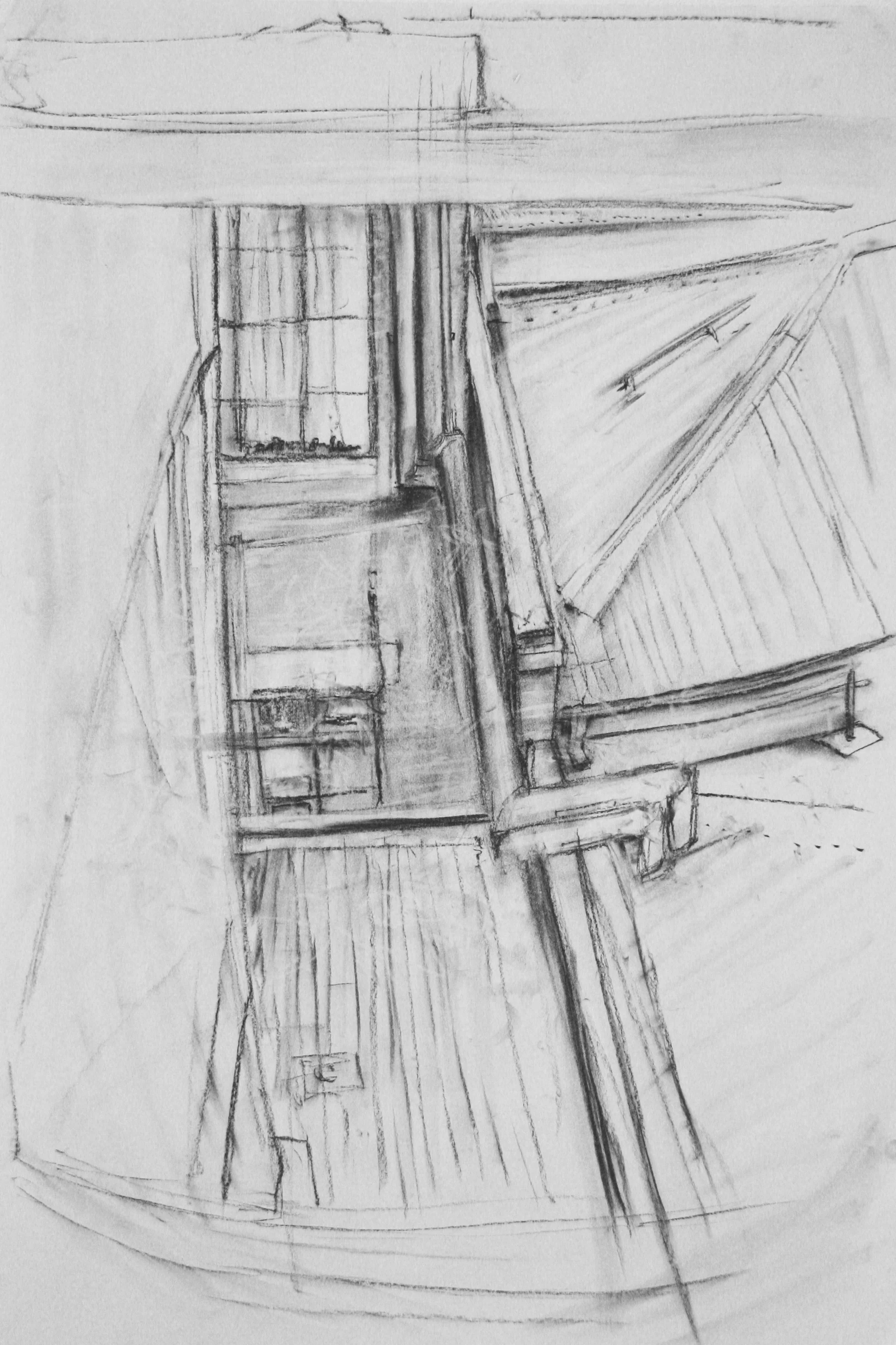 Study three from elevator stair well level four