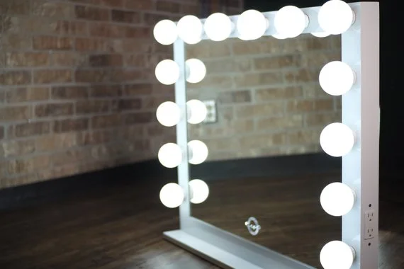 Signature 14 Bulb Vanity Mirror With Hollywood Lighting Perfect For Ikea Bulbs Included Charm Vanities Signature 14 Bulb Vanity Mirror With, Light Bulb Vanity Mirror Ikea