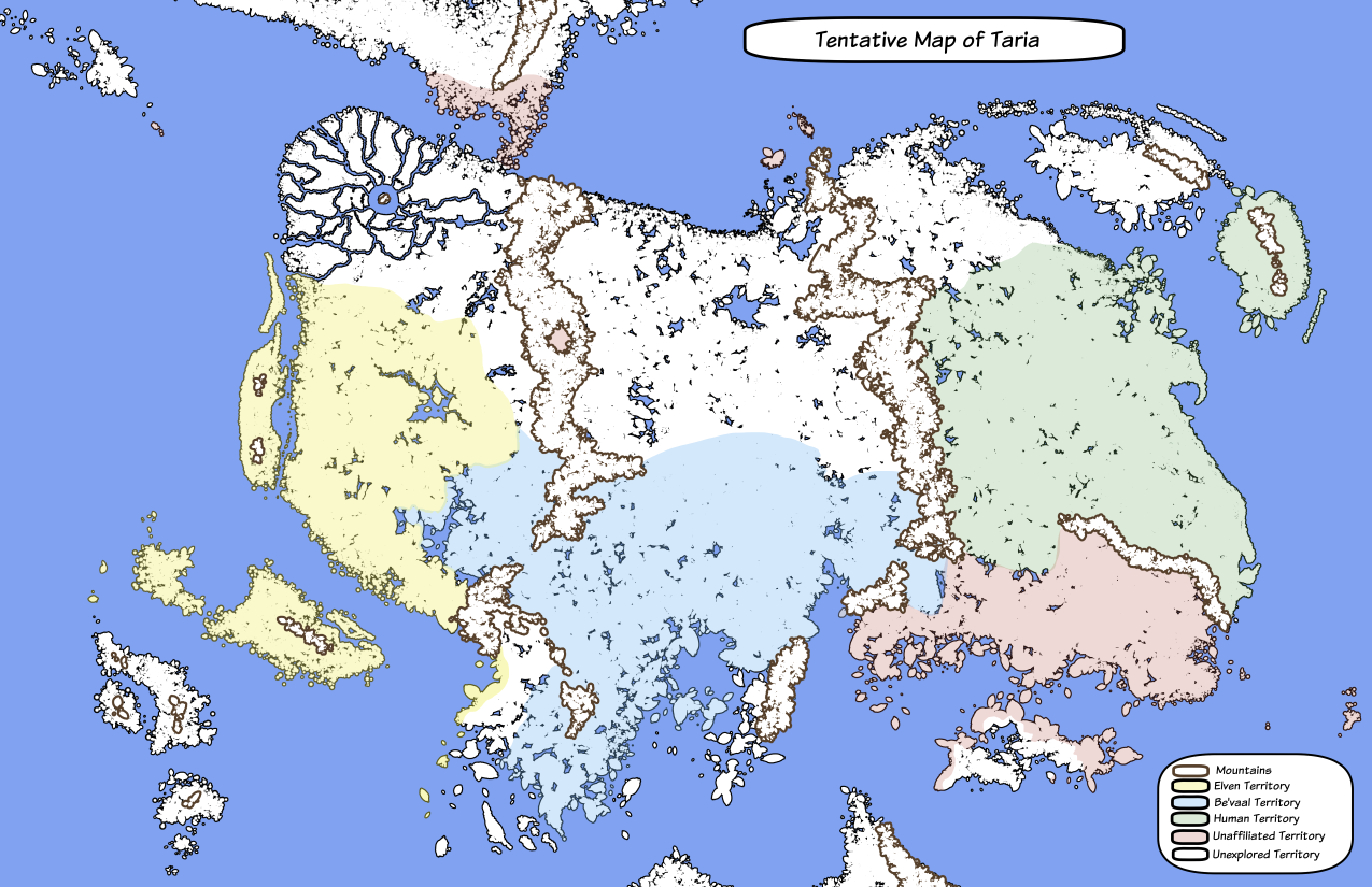 Tentative Map of Taria