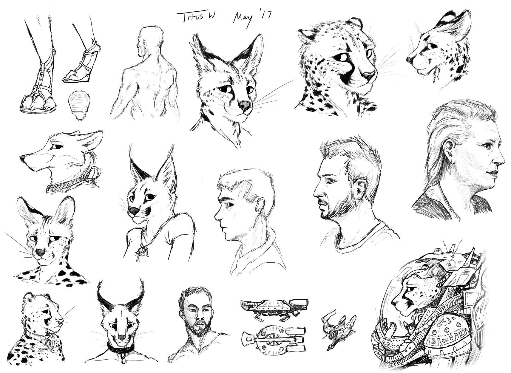 Sketches 5/13/17