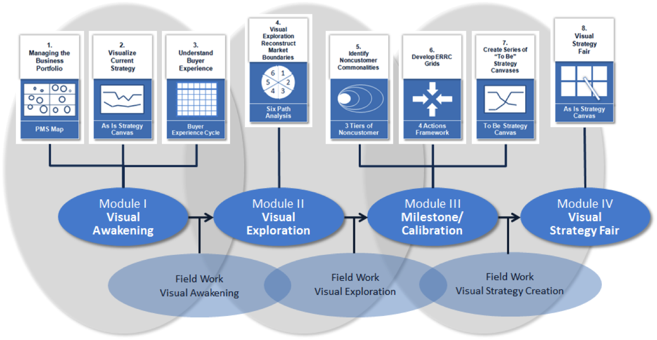 Blue ocean strategy sequence