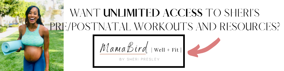 Prenatal Workout banner
