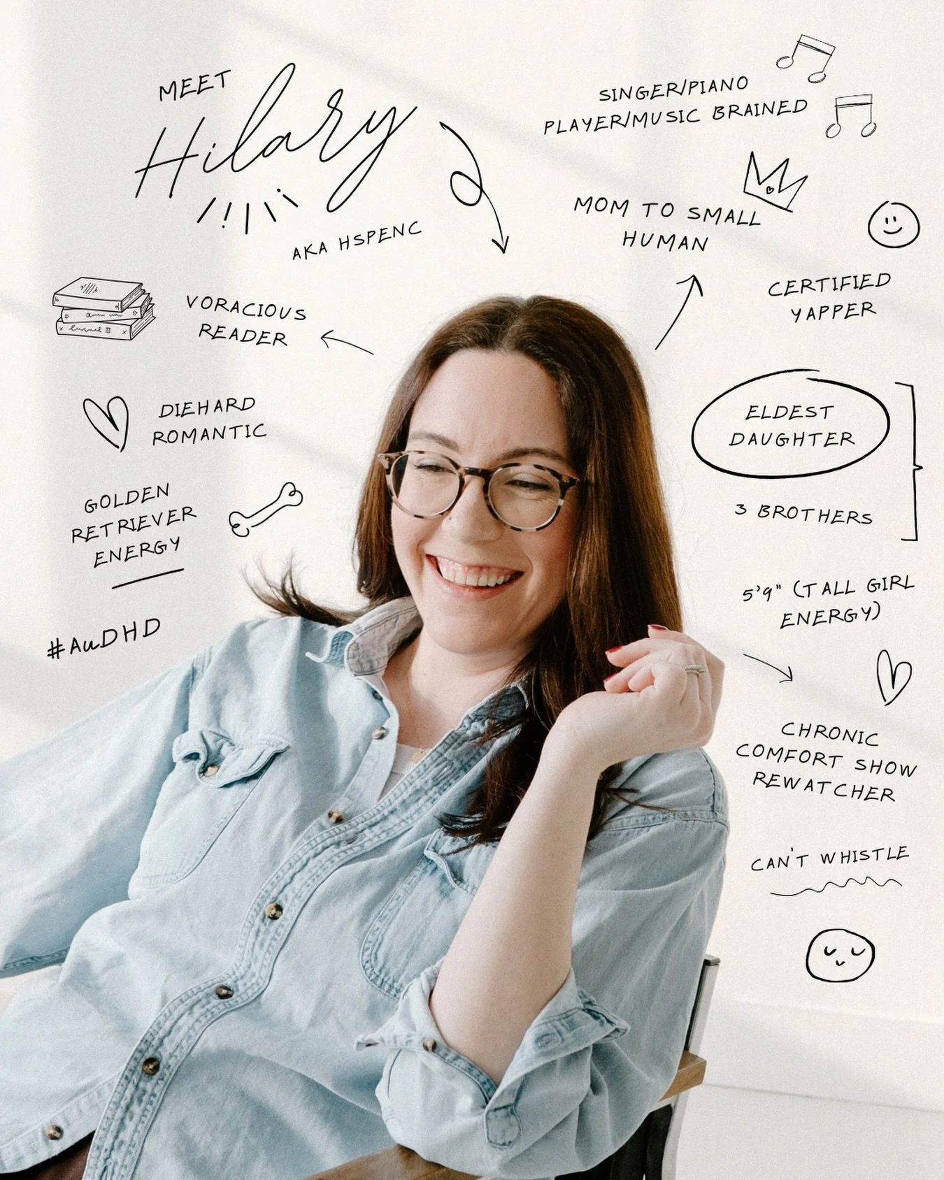 Petition to make Instagram fun again!! 📢 I felt a ridiculous sense of joy putting this sucker together. Think notebook scribbles in highschool. 

Operation Take Sh*t Less Seriously starts with doing the things that feel a bit cheesy and cringe, and 