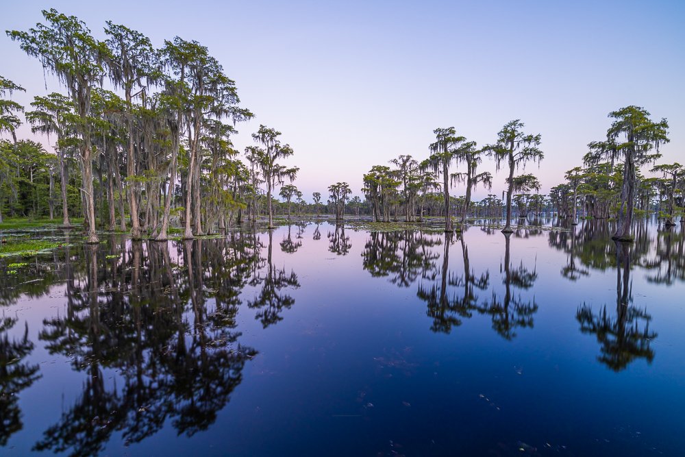 sunset-purple-skies-banks-lake-wildlife-refuge-georgia-state-USA-US-south-blog-travel.jpg