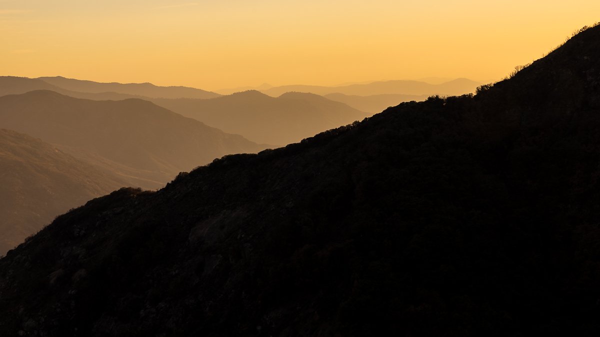 golden-sunset-light-sequoia-national-park-road-yellow-silhouette-ridge-line-stop-leading-line-art-california-photo.jpg