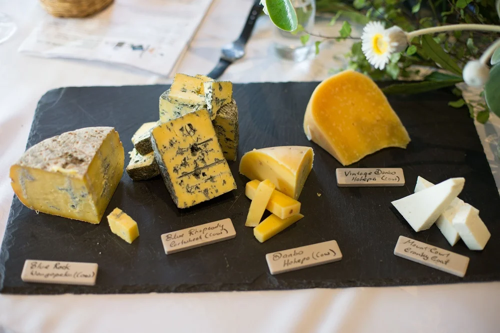 Fabulous Cheese Board at Juliet Harbutt's