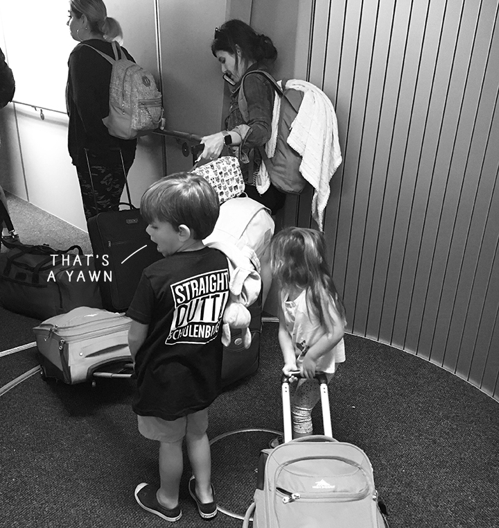The move from one plane to the other & grandparent update