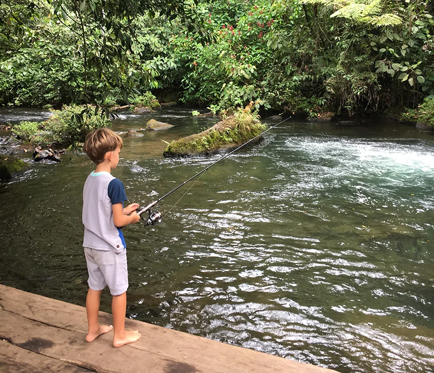 Will catching dinner for us
