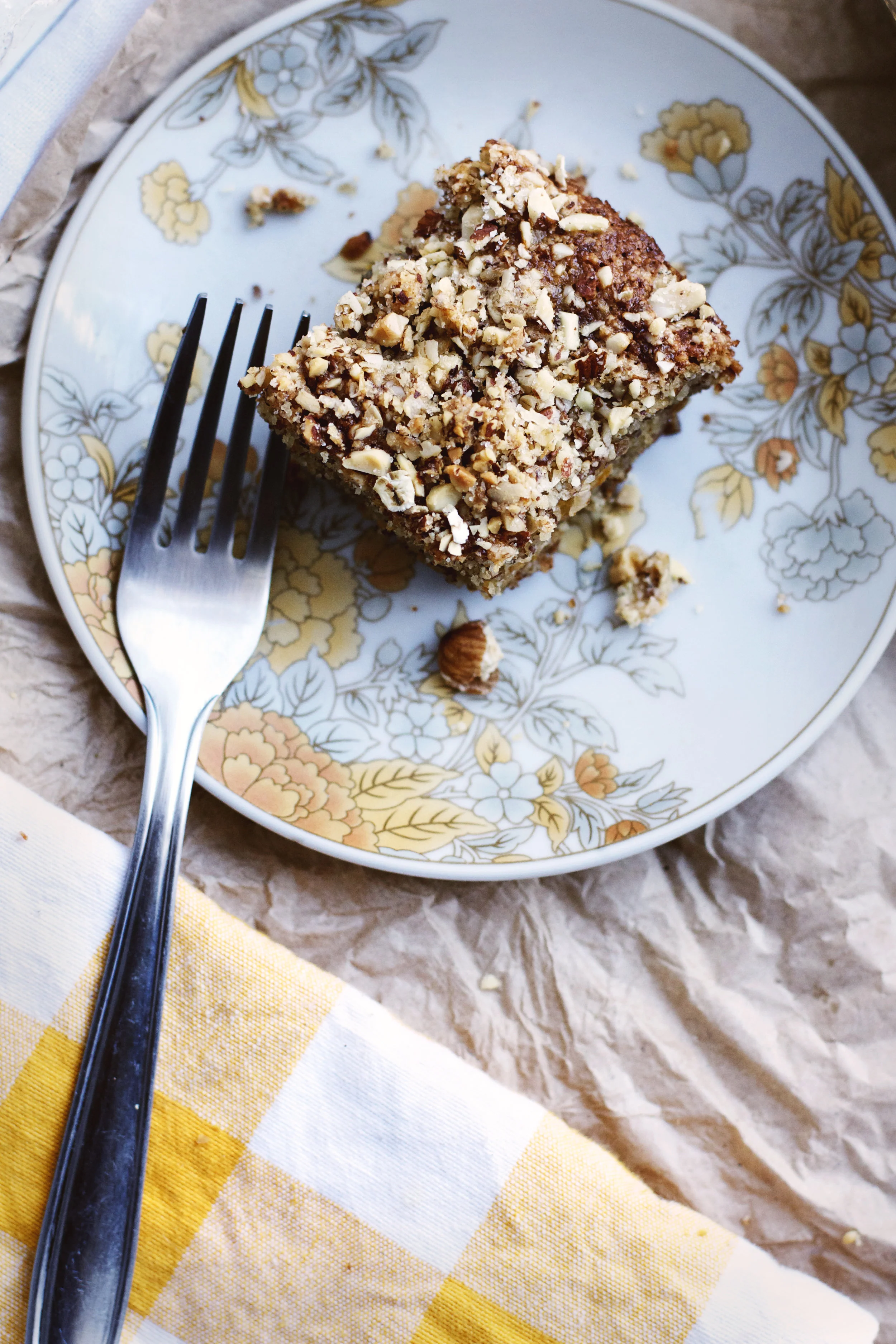 Peach Almond Snack Cake (gluten free) | Ruby Josephine