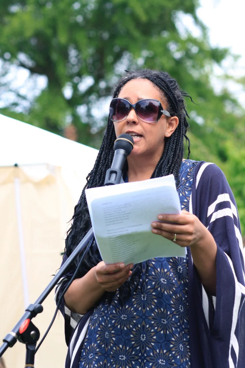 Louisa performing at the Exeter Respect Festival © Maisie Hill