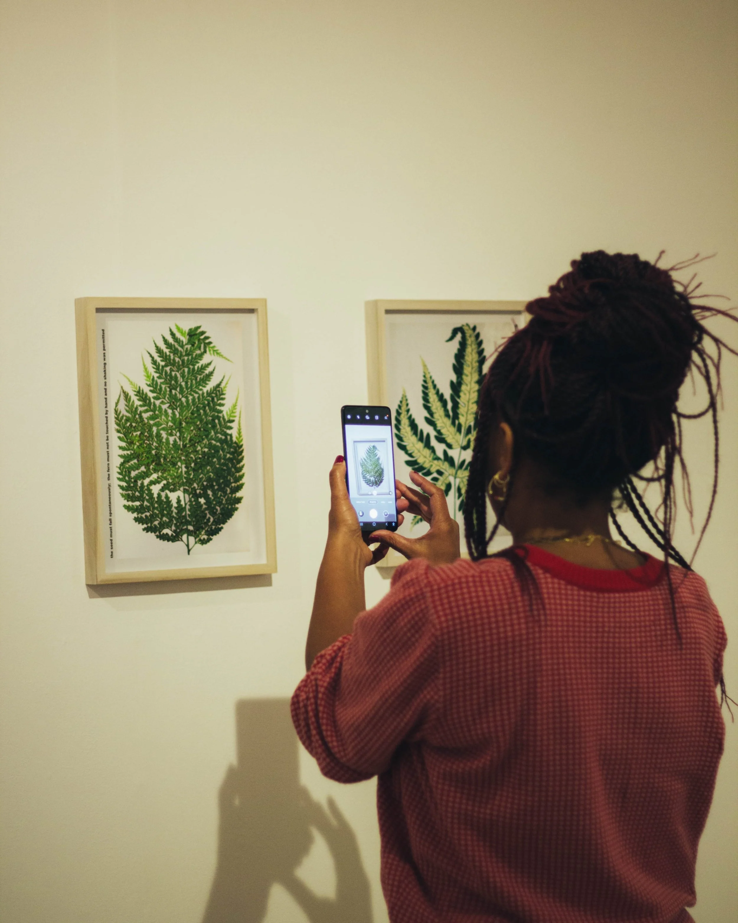 Delivering a writing workshop at Thelma Hulbert Gallery