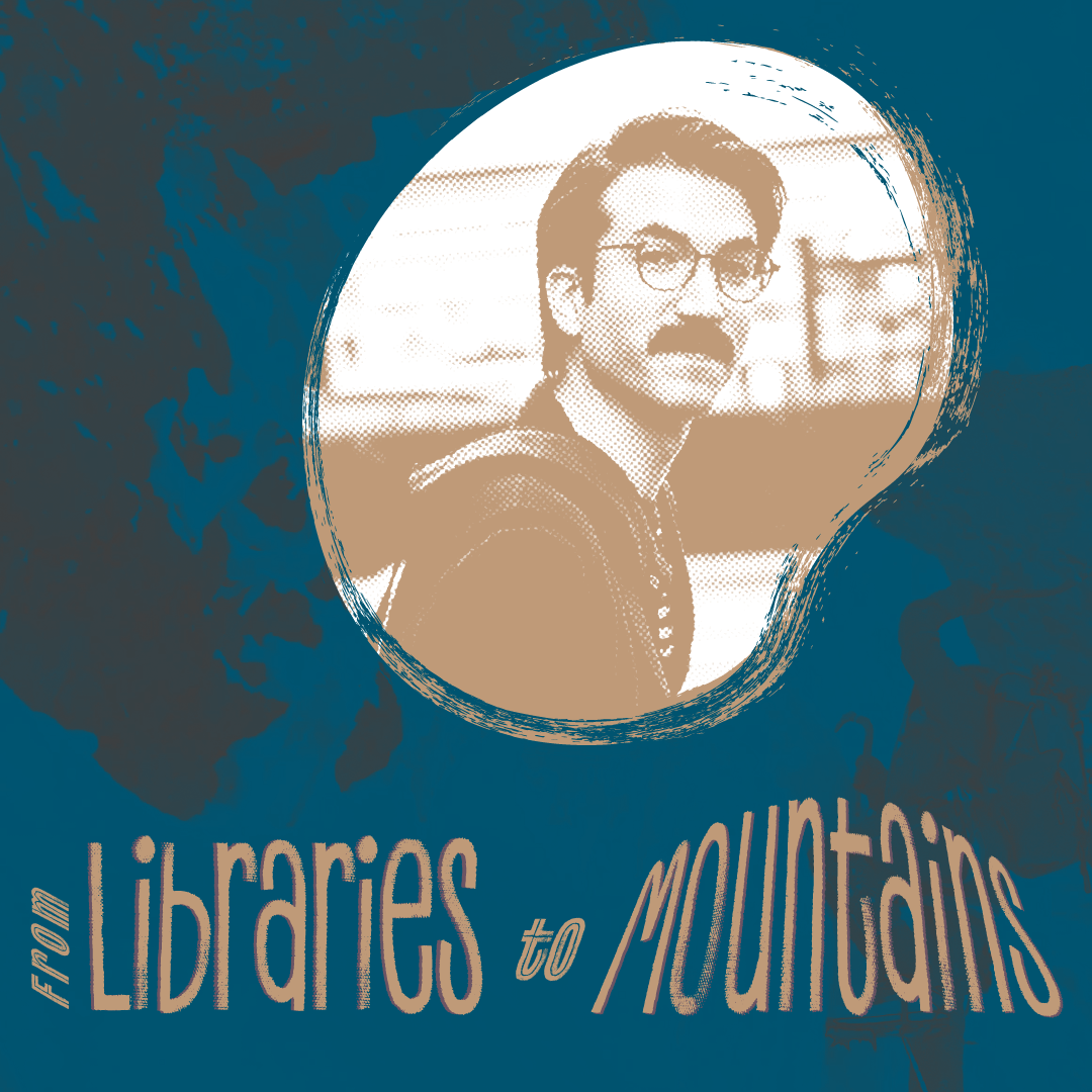 Drew Damron: Adventures from Libraries to Mountains episode artwork