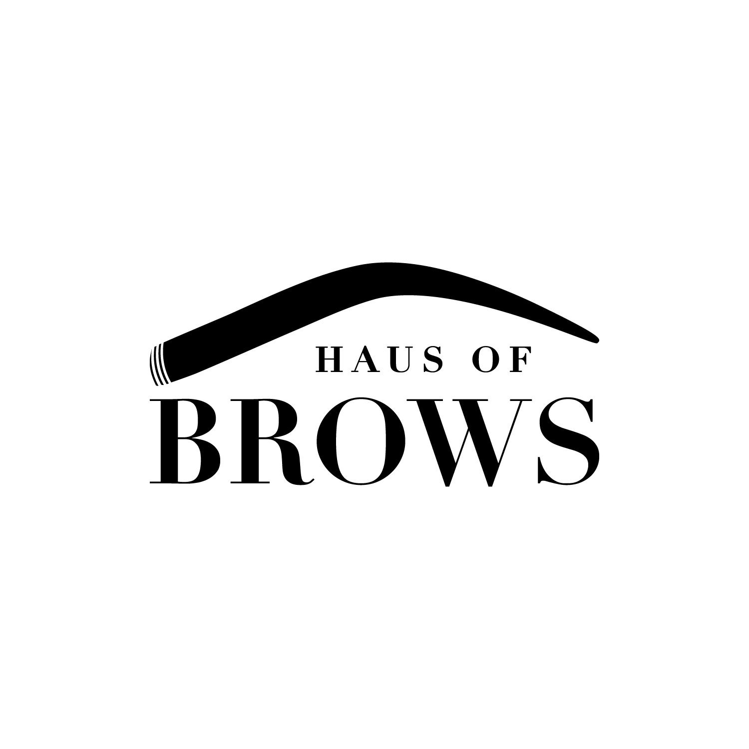 Logo Design for Haus of Brows