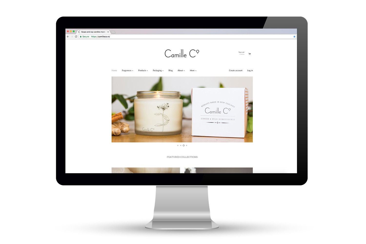 Camille Co. Ecommerce Website Design