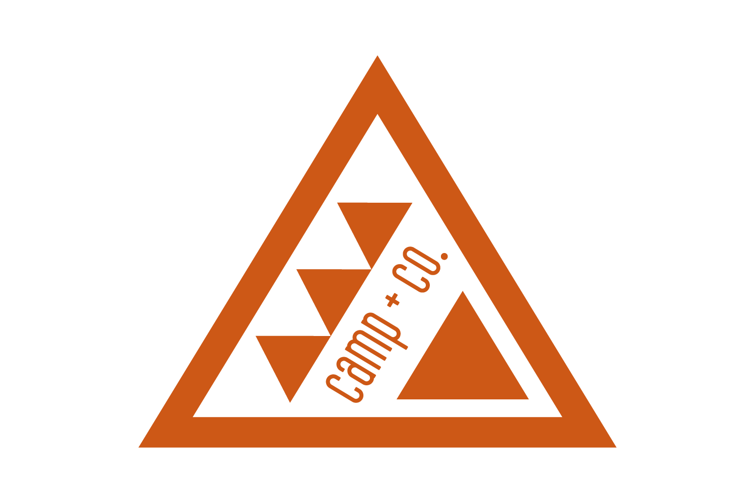 Camp + Co. Triangle Graphic
