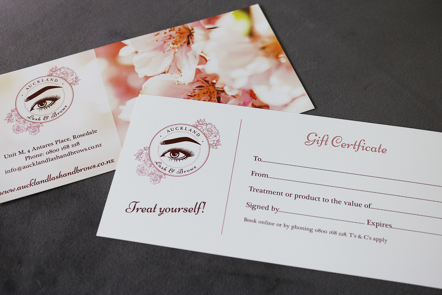 Auckland Lash & Brows Gift Certificates