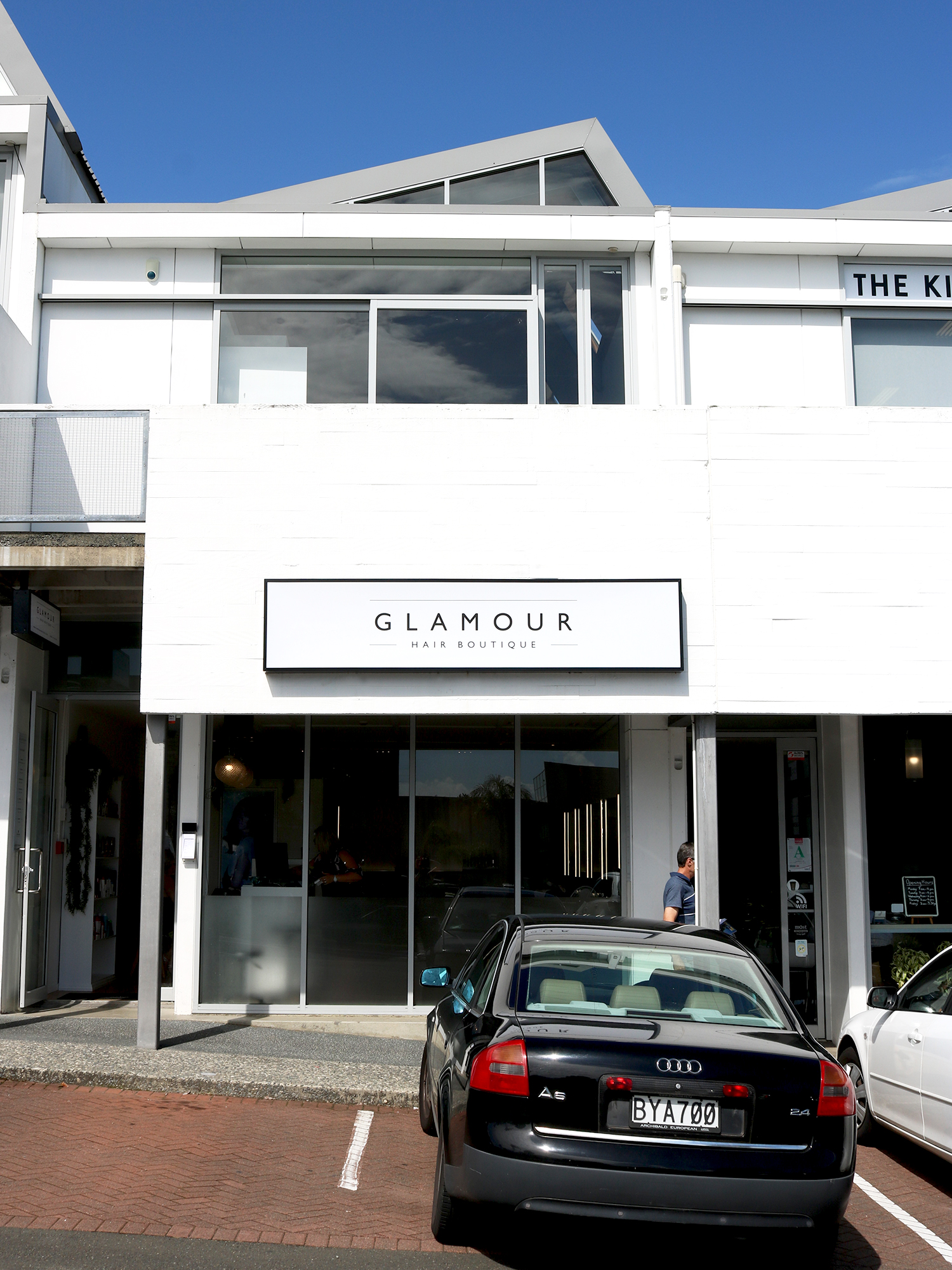 Glamour Hair Boutique Exterior Signage