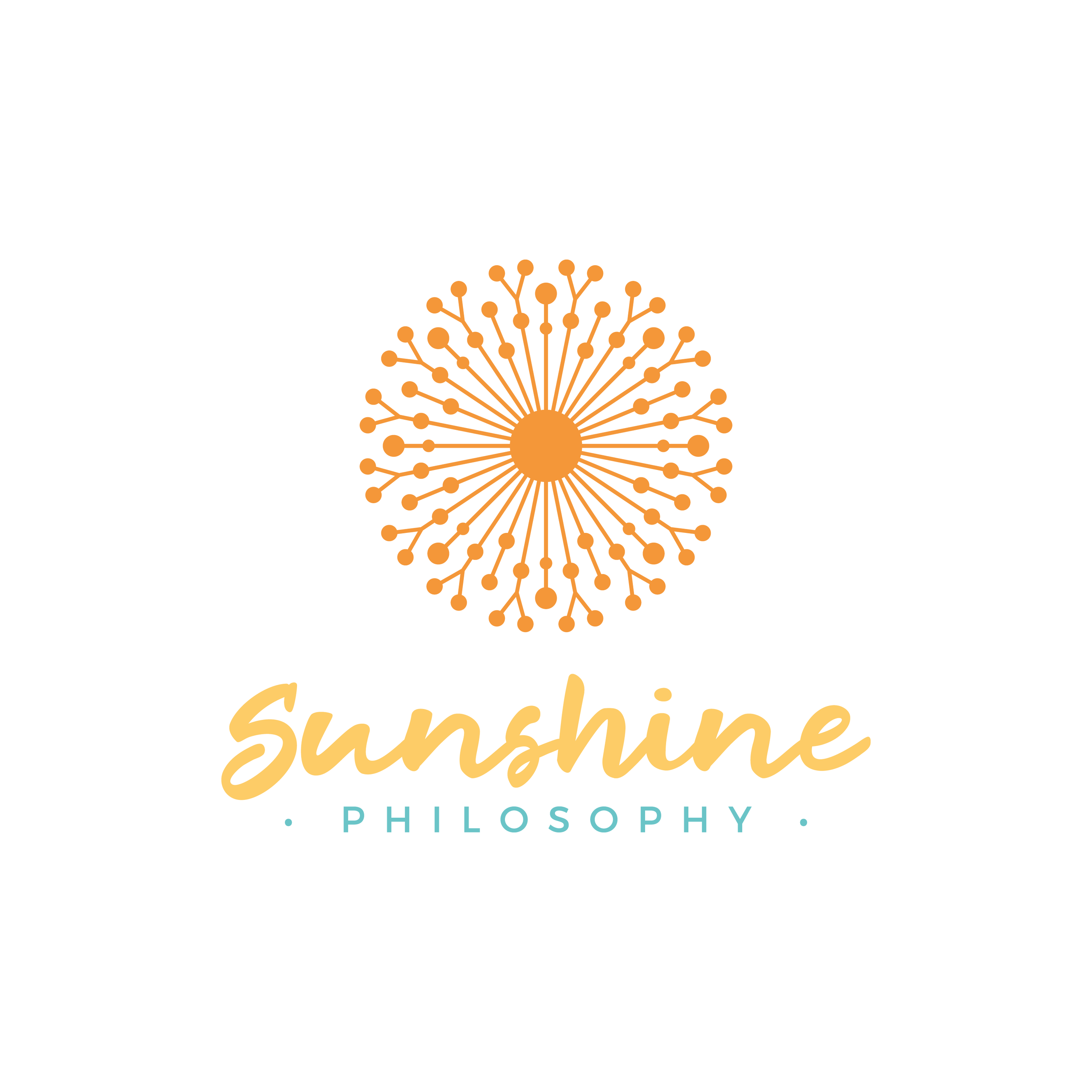 Sunshine Philosophy Logo Design