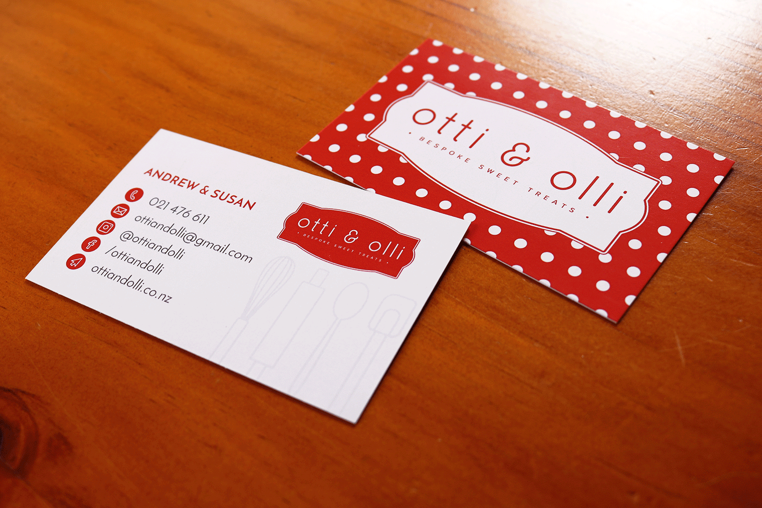 Otti &amp; Olli Business Cards