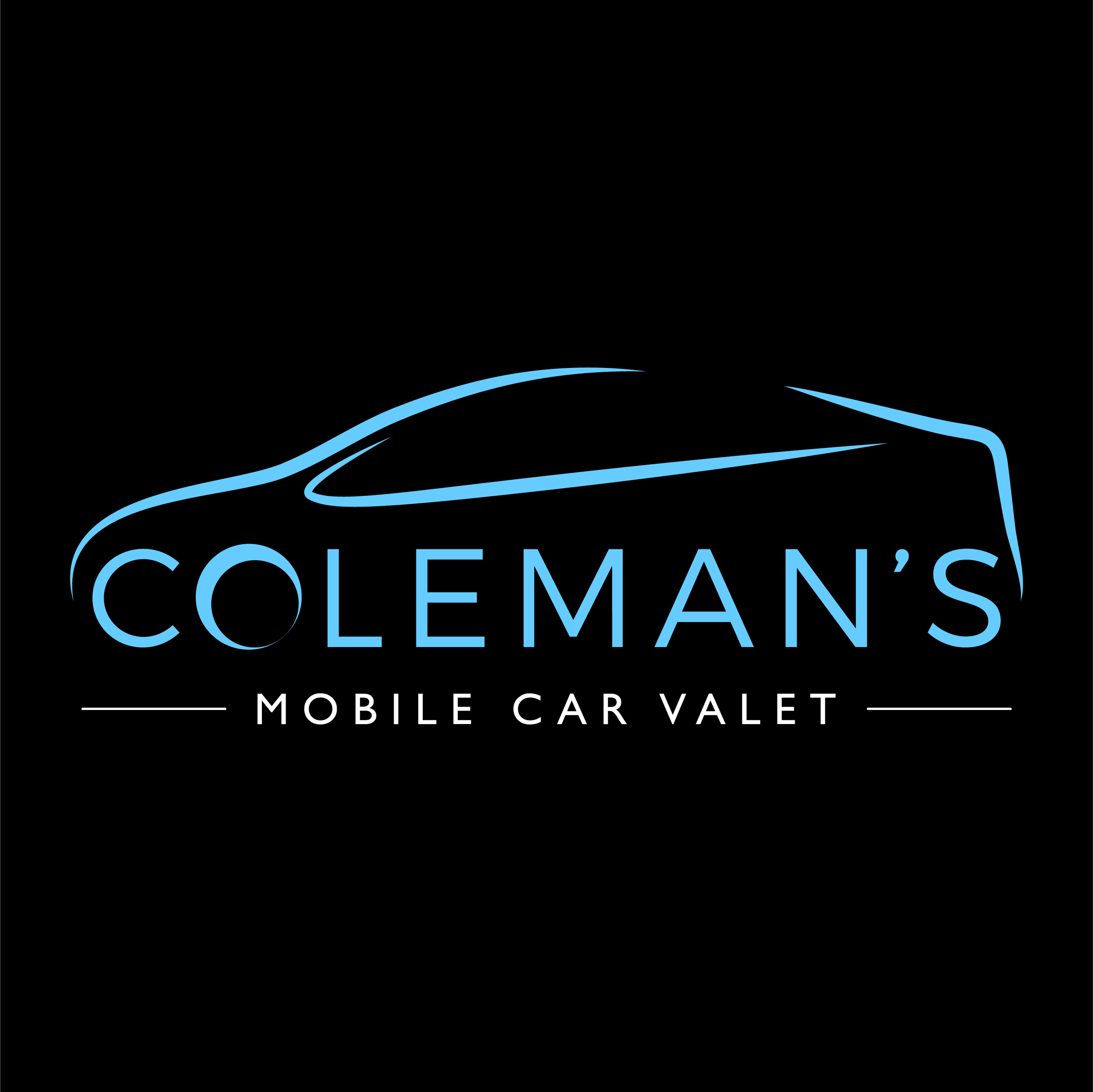 Coleman's Mobile Car Valet Logo