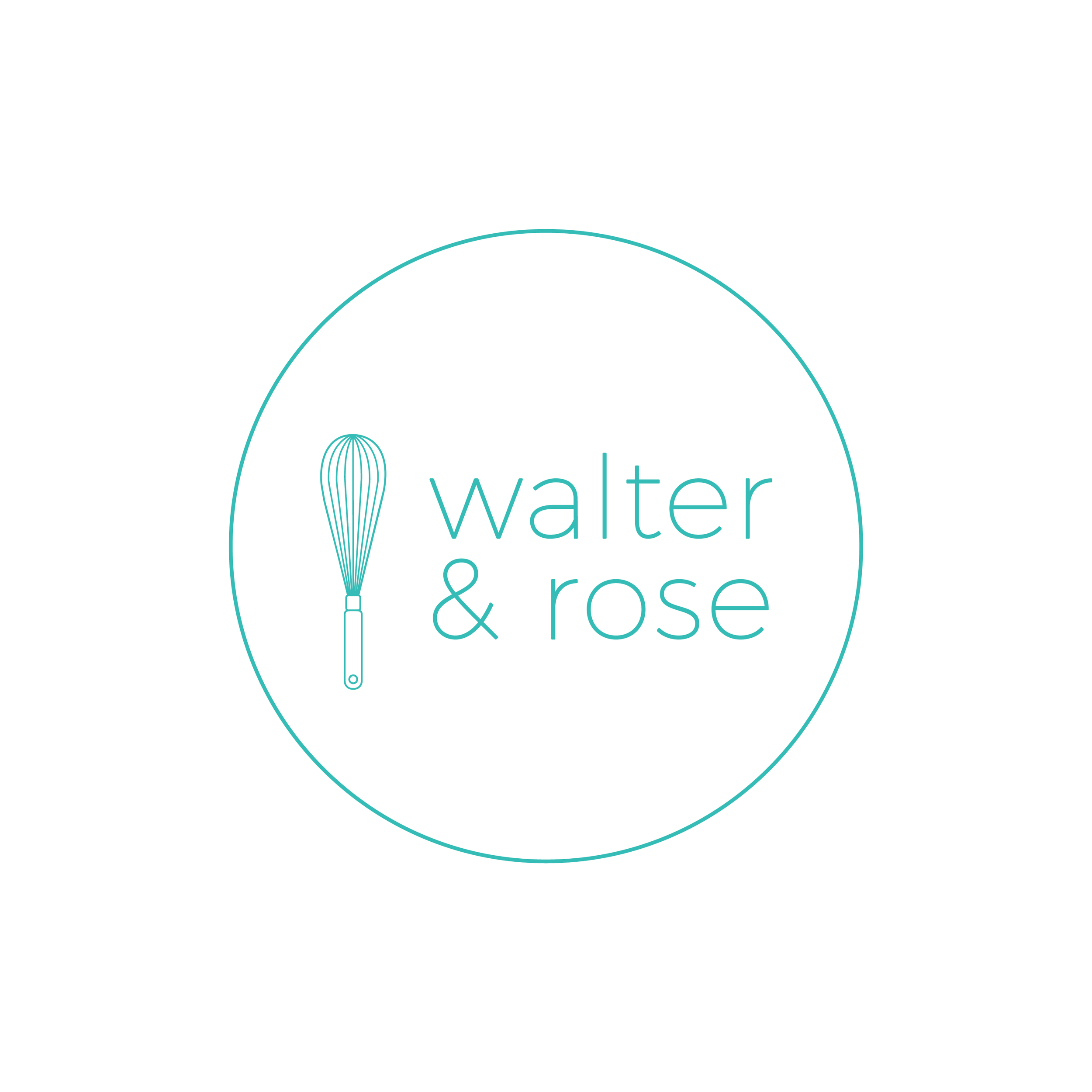 Walter &amp; Rose Logo